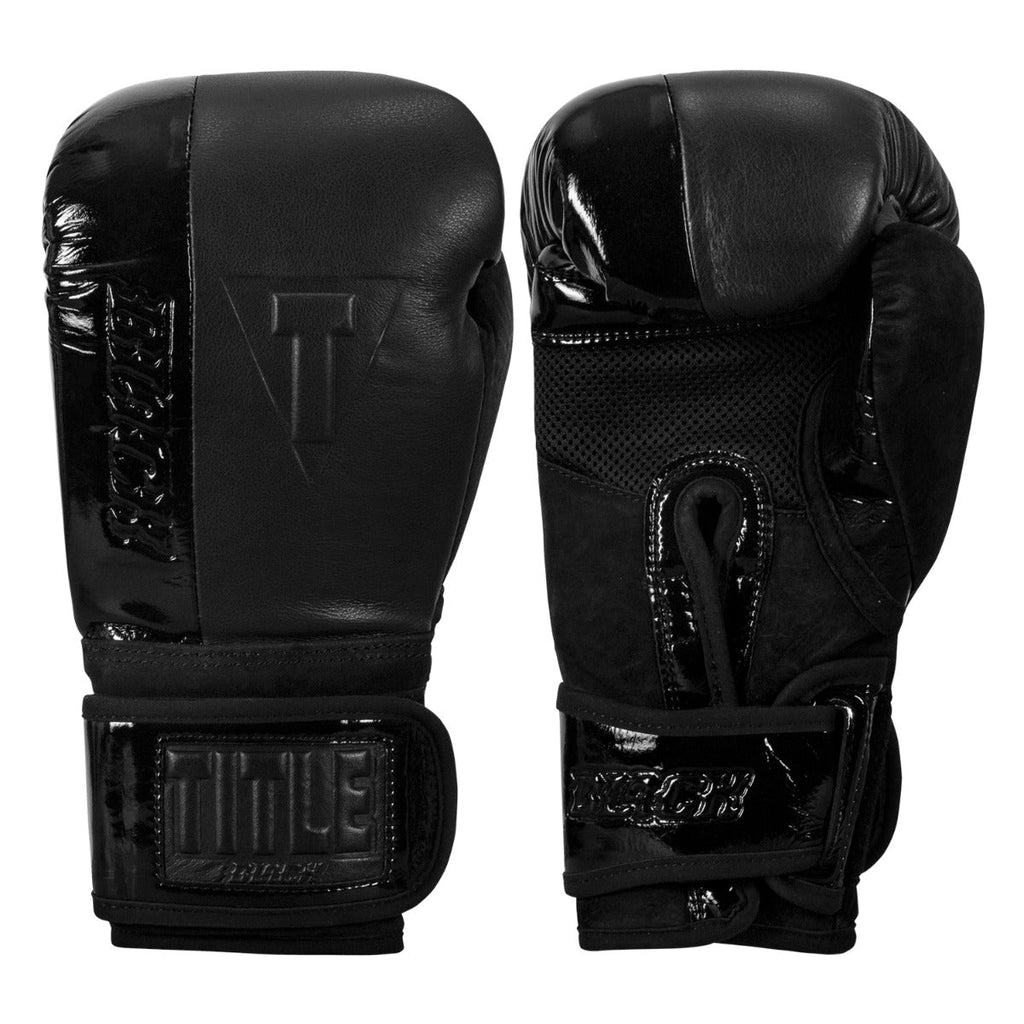 TITLE BLACK Blast Heavy Bag Gloves