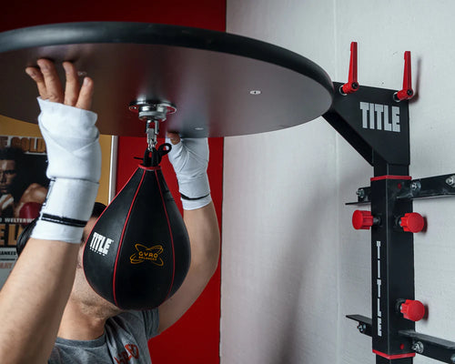 How to Assemble the TITLE Fold-Away Adjustable Speed Bag Platform - TITLE Boxing Blog - How To Set Up A Speed Bag