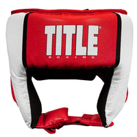 TITLE Boxing Aerovent Elite USA Boxing Competition Headgear – Open Face