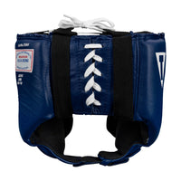 variant:blue::TITLE Boxing USA Boxing Competition Headgear - With Cheeks back view