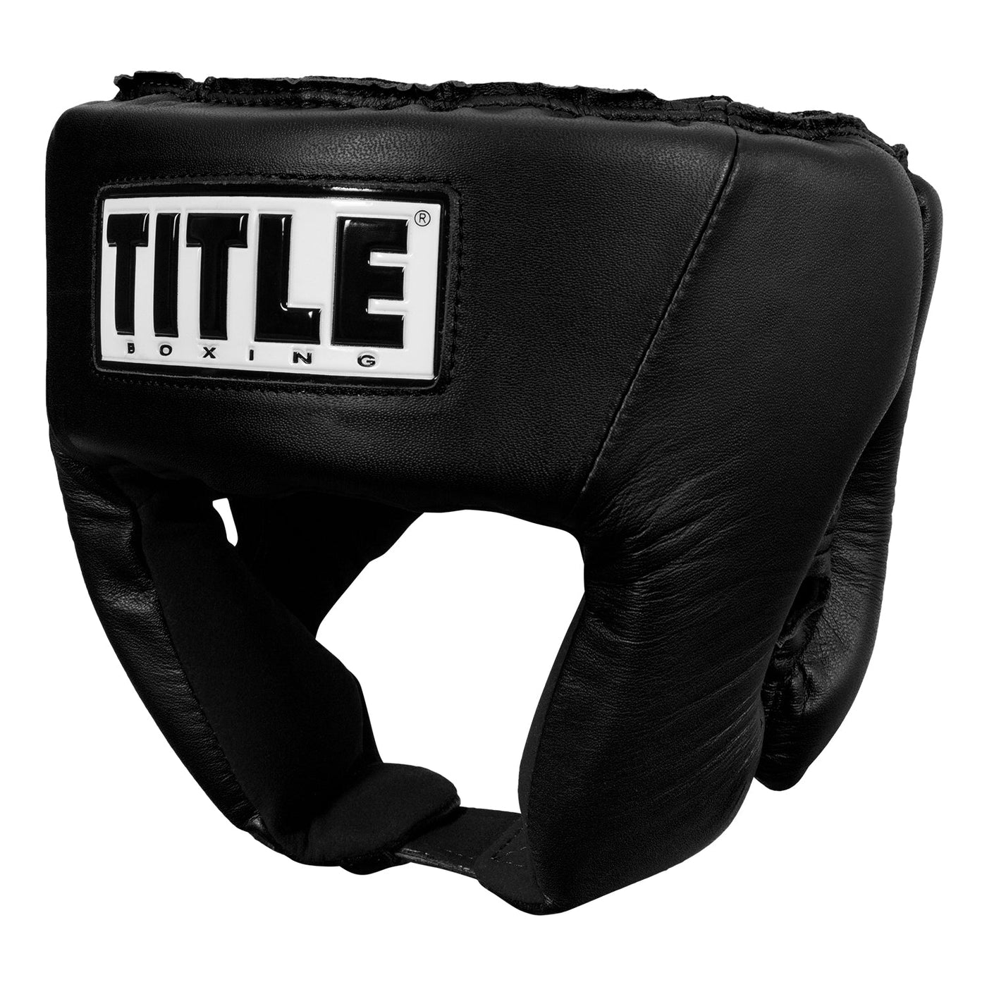 color:black::TITLE Boxing USA Boxing Competition Headgear - Open Face main view
