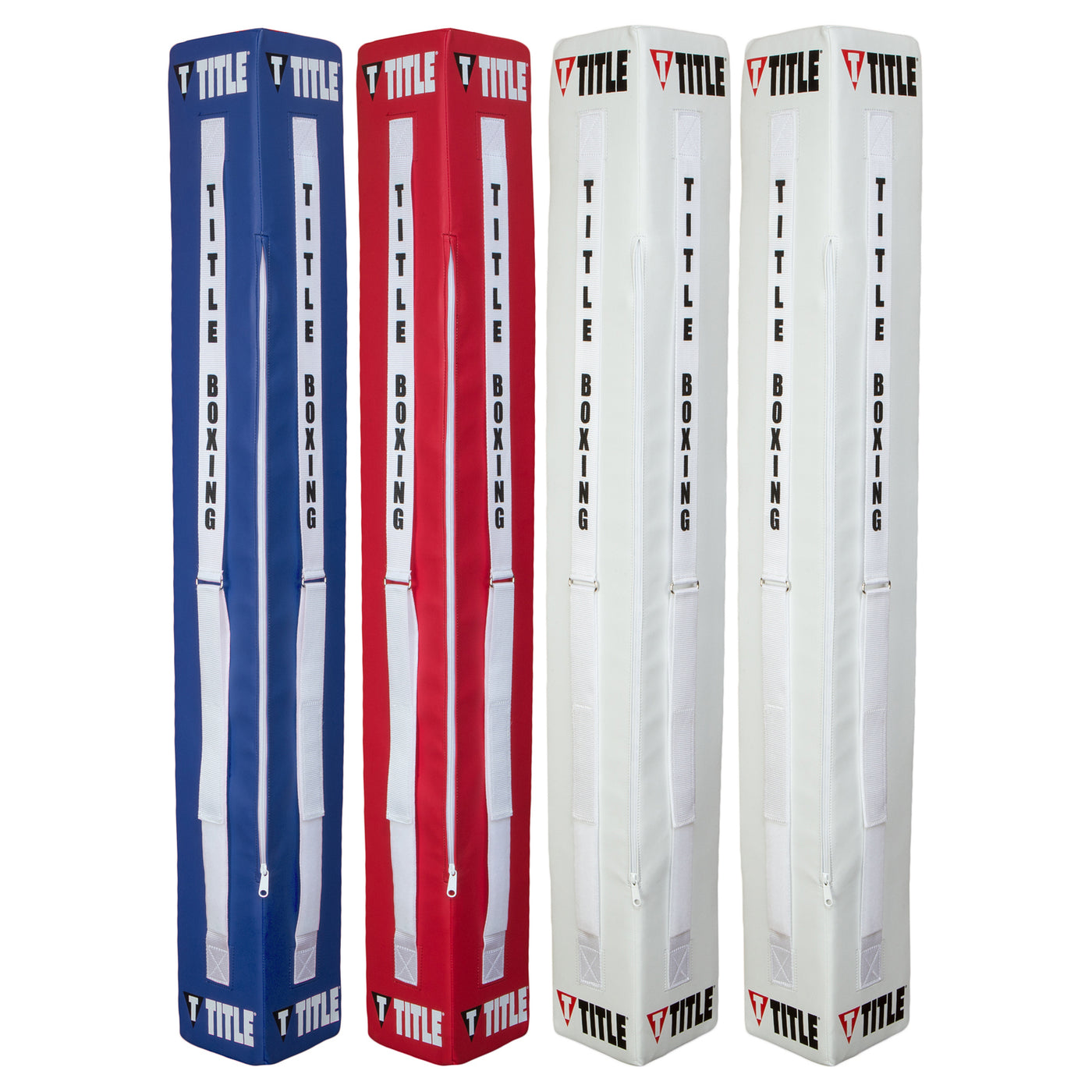 variant:red/white/blue::TITLE Boxing Pro Corner Cushions V3.0 – Set Of 4 all four colors