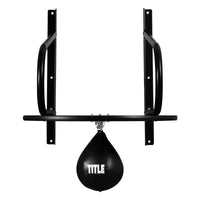 variant:lifestyle::TITLE Classic Boxing Speed Bag Platform & Gloves Bundle platform front view