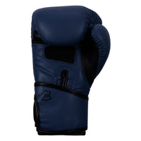 variant:blue/black::TITLE Boxing Dauntless Training Gloves back view