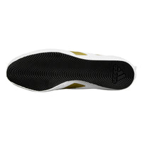 variant:White/Gold::Adidas Box Hog 3 Boxing Shoes bottom view