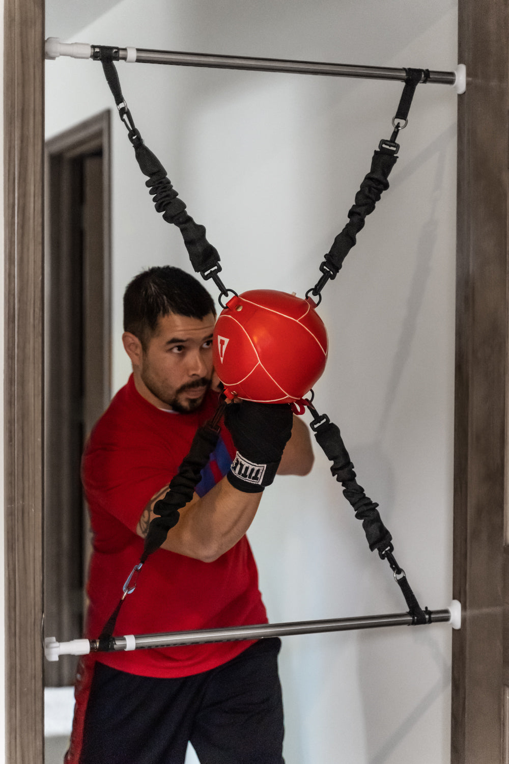 TITLE Boxing Doorway Bag
