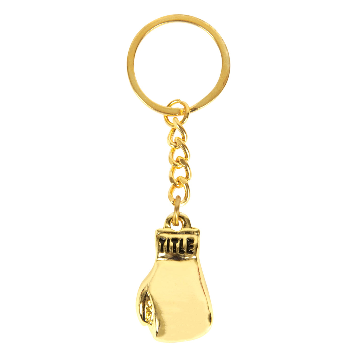 color:gold::TITLE Boxing Luxury Glove Keyring main view