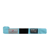variant:Light Blue::TITLE Boxing Fight Back Semi-Elastic Hand Wraps front view