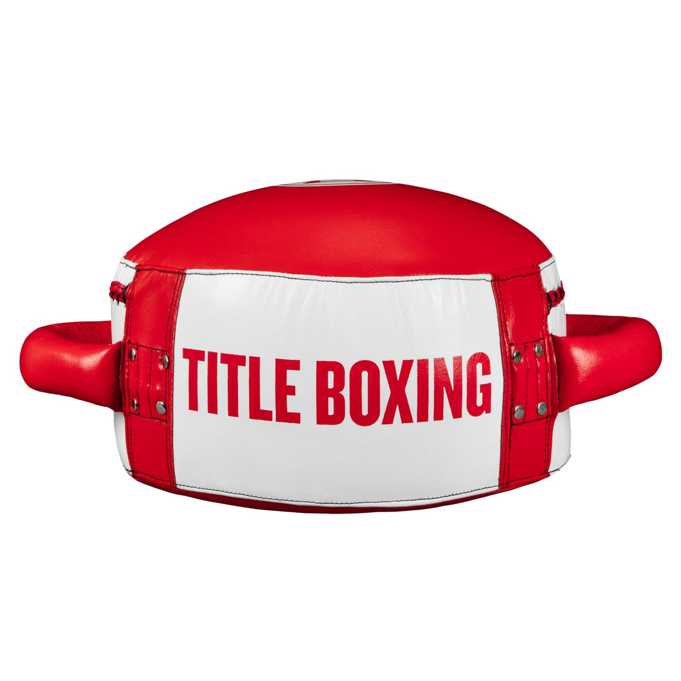 variant:red/white::TITLE Boxing Fighting Fresh Punch Shield top view