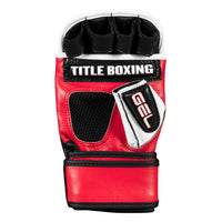 variant:lifestyle::TITLE Gel Incensed Wristband Heavy Bag Gloves palm view
