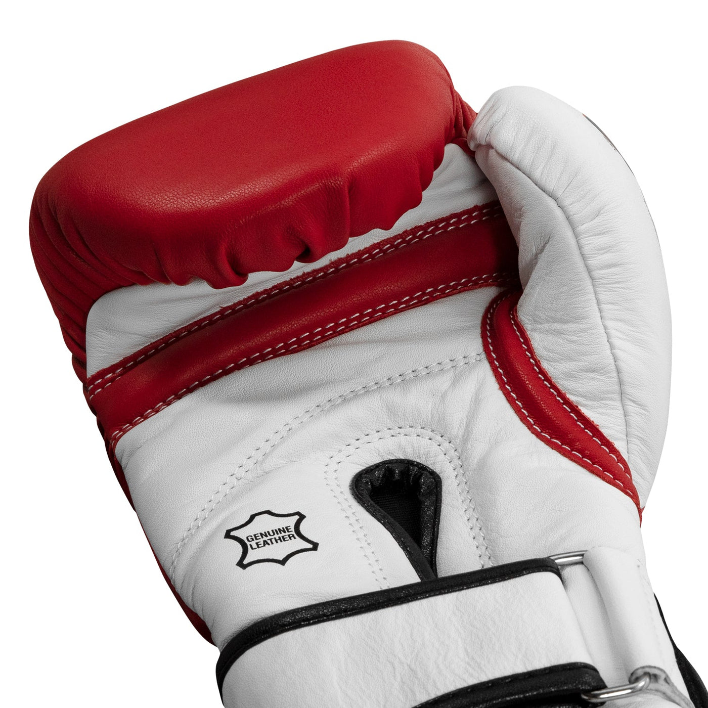 variant:Red::TITLE Boxing Gel World Bag Gloves lay down view