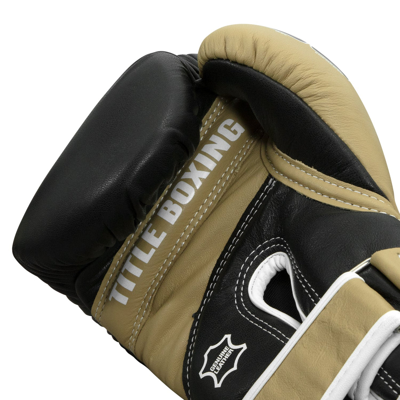 variant:black/gold/white::TITLE Boxing Gel World V2T Bag Gloves fifth view