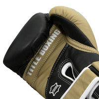 variant:black/gold/white::TITLE Boxing Gel World V2T Bag Gloves fifth view