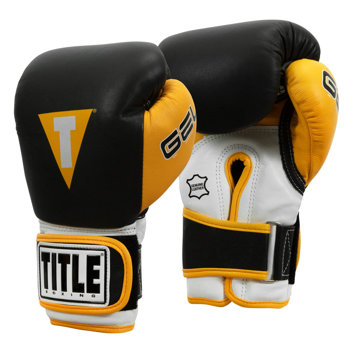 variant:black/gold::TITLE Boxing Gel World V2T Bag Gloves second view
