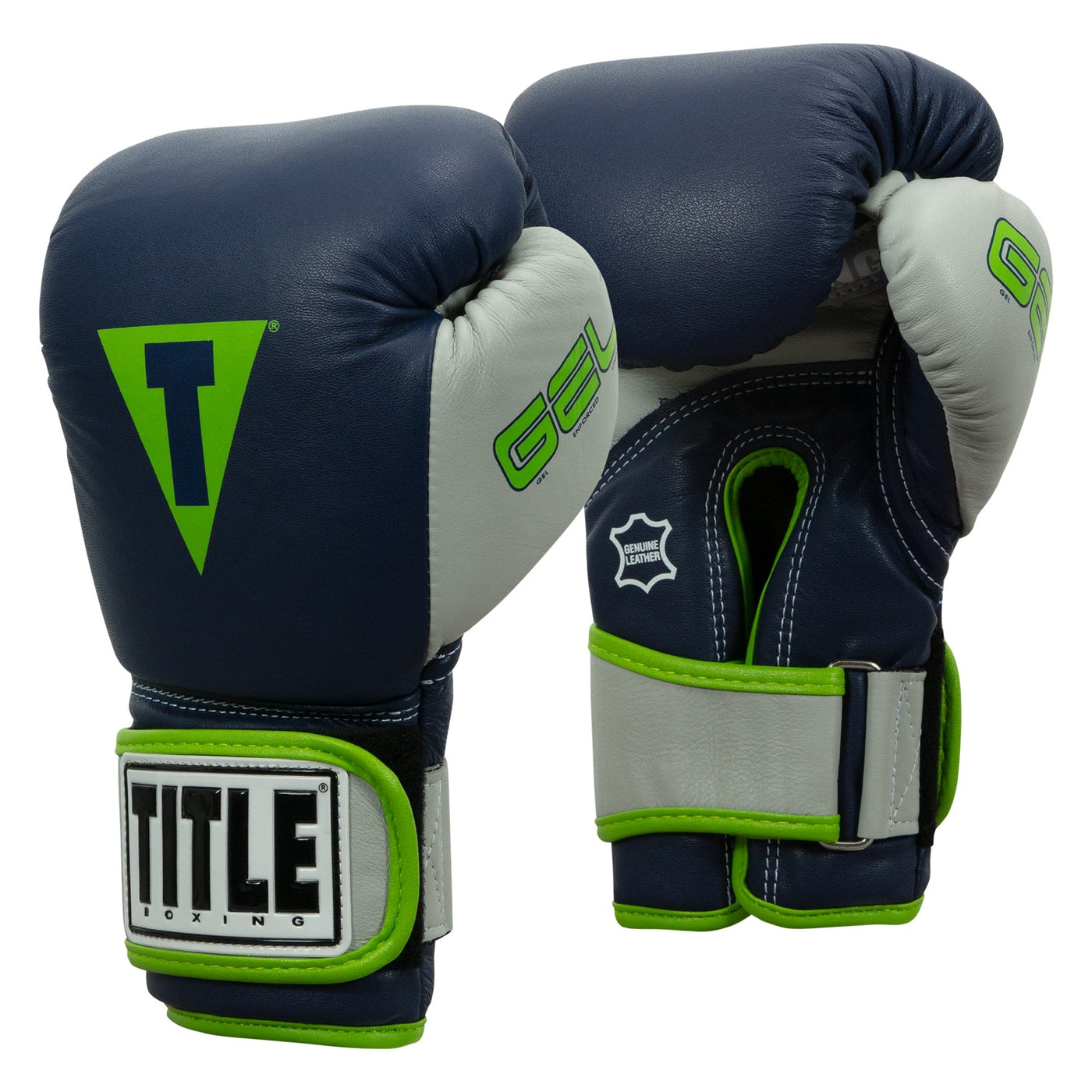 variant:navy/grey::TITLE Boxing Gel World V2T Bag Gloves second view