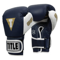 variant:navy/white::TITLE Boxing Gel World V2T Bag Gloves side view