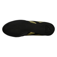 variant:black/gold::Adidas Box Hog 4 Boxing Boots bottom view