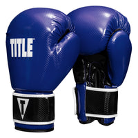 variant:blue/black::TITLE Boxing Instinct Fitness Bag Gloves second view