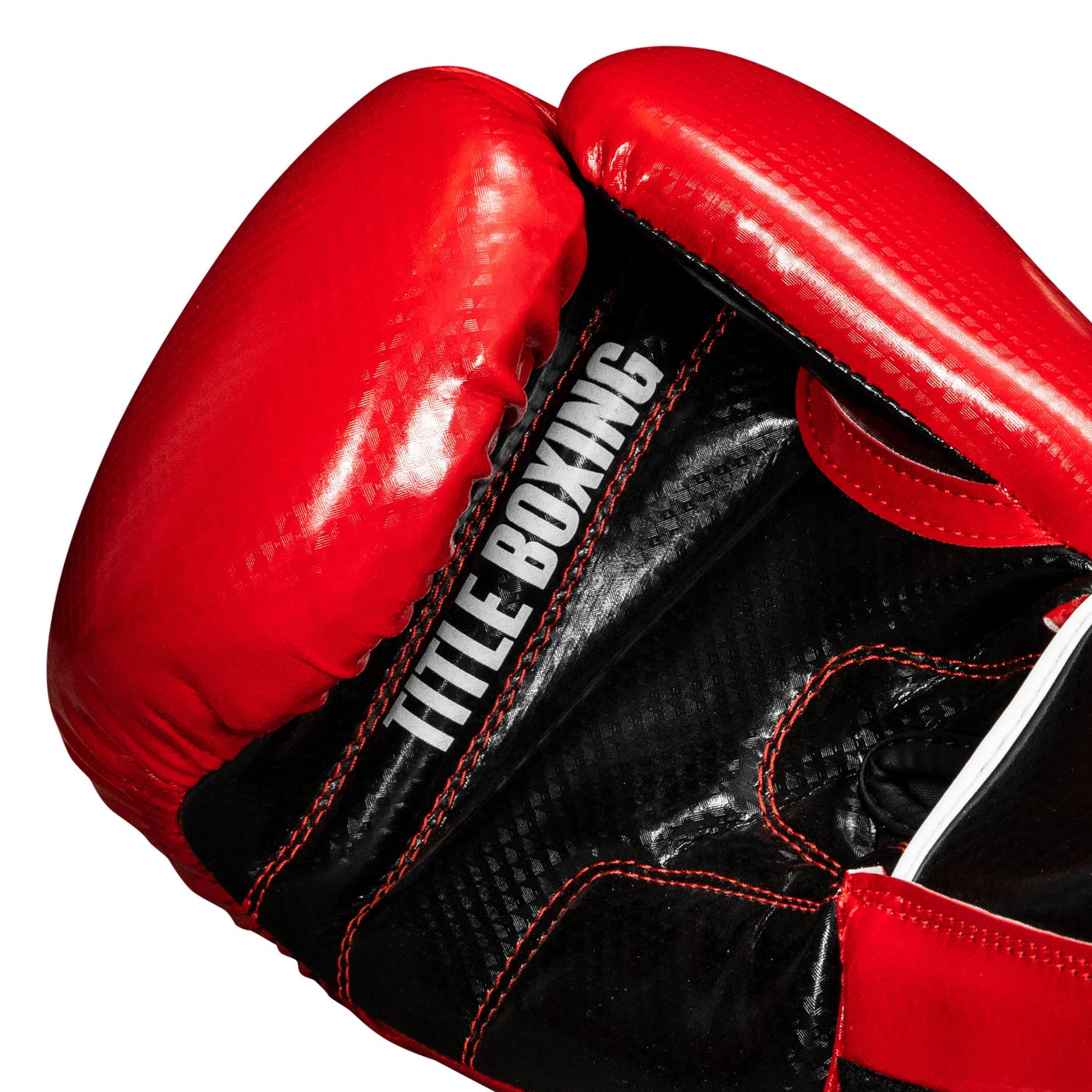 variant:red/black::TITLE Boxing Instinct Fitness Bag Gloves fifth view