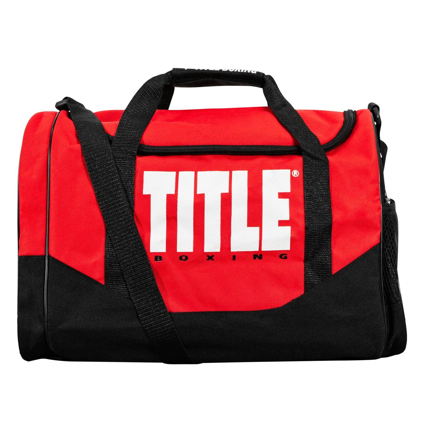 variant:red::TITLE Boxing Individual Sport Bag front view