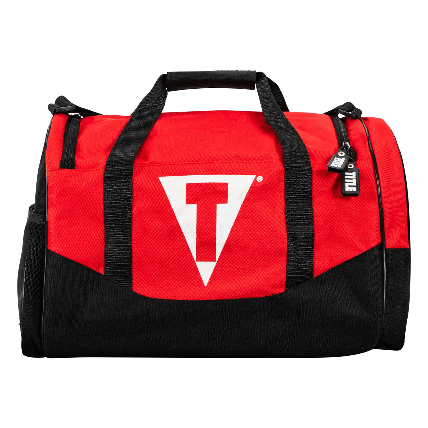 variant:red::TITLE Boxing Individual Sport Bag T side view
