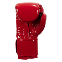 variant:Red/White::TITLE Boxing Inferno Intensity Elastic Training Gloves back view