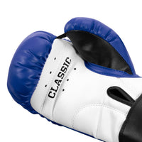 variant:blue/black/white::TITLE Classic Kid & Youth Boxing Gloves 2.0 fifth view
