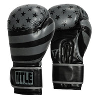 variant:black/grey::TITLE Boxing Liberty Bag Gloves side view