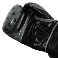 variant:black/grey::TITLE Boxing Liberty Bag Gloves palm view