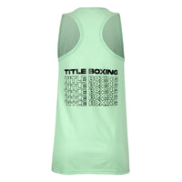 variant:green::TITLE Boxing Current Women's Tank back view