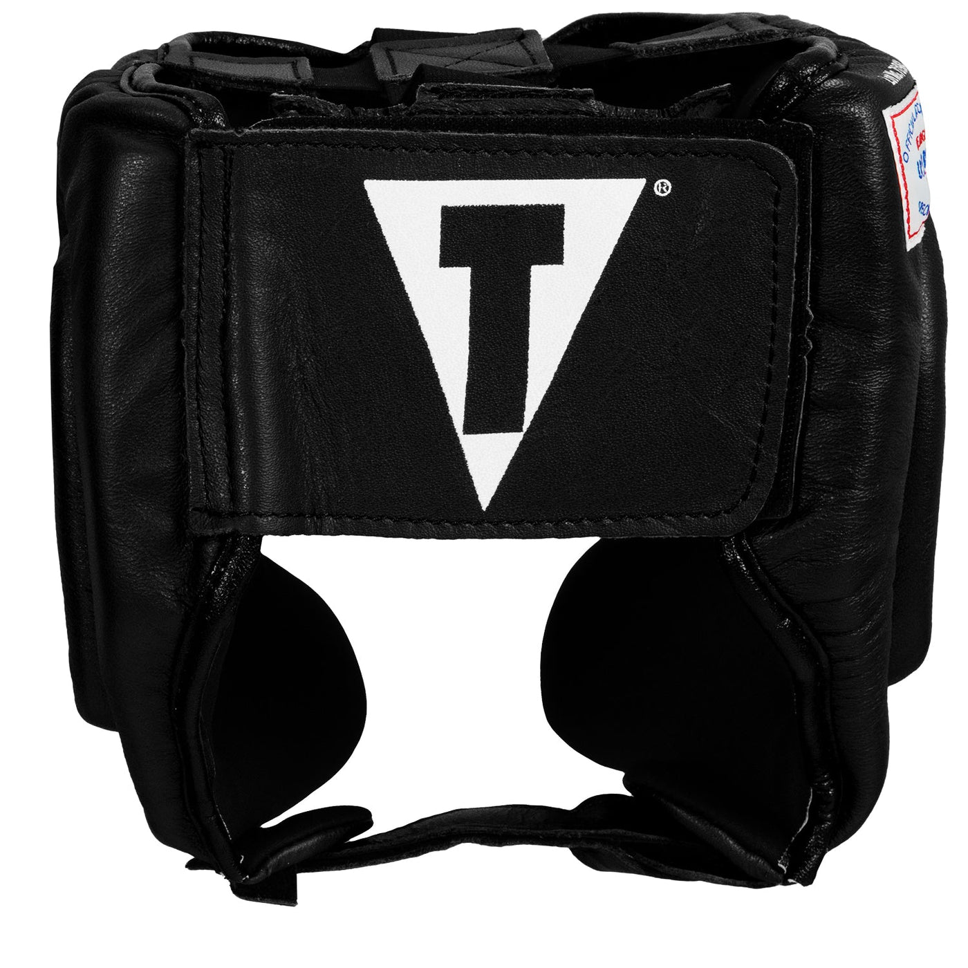 variant:black::TITLE Boxing USA Boxing Masters Competition Headgear back view
