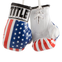 color:USA::TITLE Boxing 3.5” Mini Boxing Gloves main view