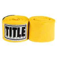 variant:lifestyle::TITLE Boxing Heavy Bag & Mitt Bundle gold wraps