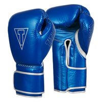variant:blue/silver::TITLE Boxing Momentum Pro Training Gloves side by side view