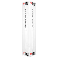 variant:White::TITLE Boxing Blank Jumbo Corner Cushion V3.0 – Single zipped up