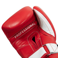 variant:Red::Pro Mex Professional Bag Gloves V3.0 hand view