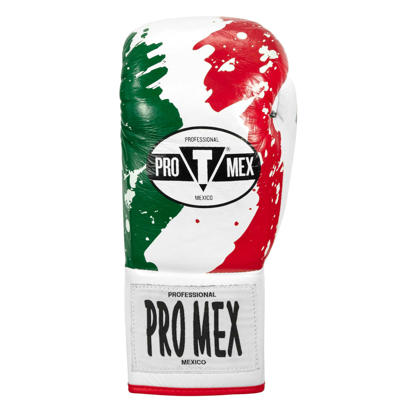 variant:Red/White/Green::Pro Mex Combatiente Pro Fight Gloves front view