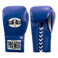 color:Blue/White::Pro Mex Professional Lace Sparring Gloves V3.0 main view