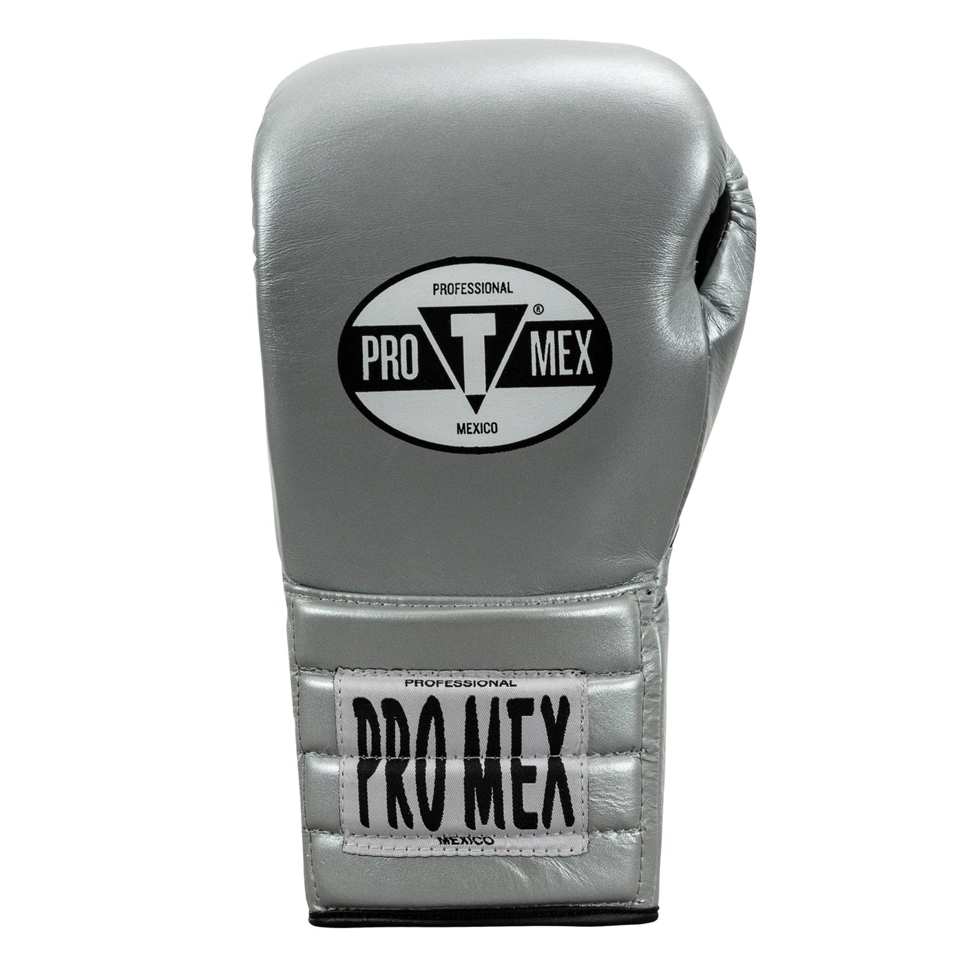 variant:silver::Pro Mex Professional Lace Sparring Gloves V3.0 front view