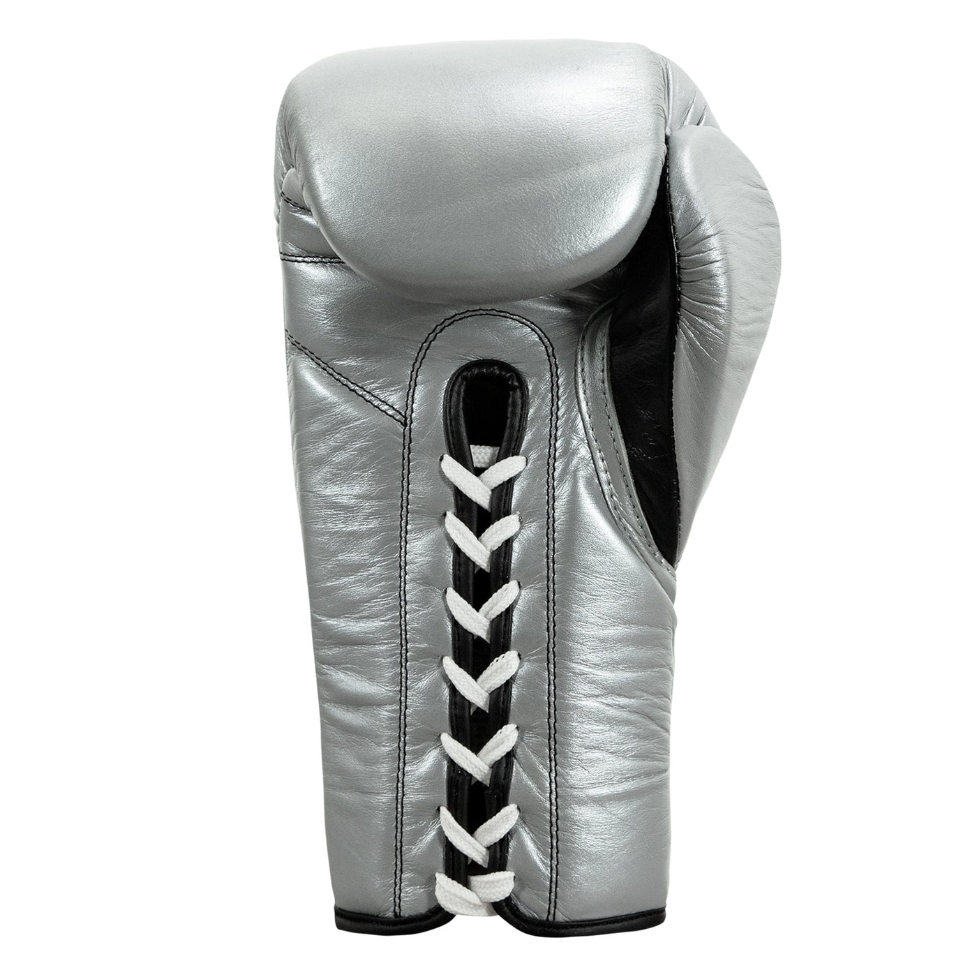 variant:silver::Pro Mex Professional Lace Sparring Gloves V3.0 back view