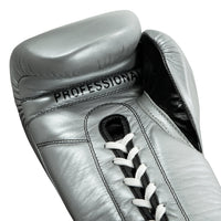 variant:silver::Pro Mex Professional Lace Sparring Gloves V3.0 palm  view