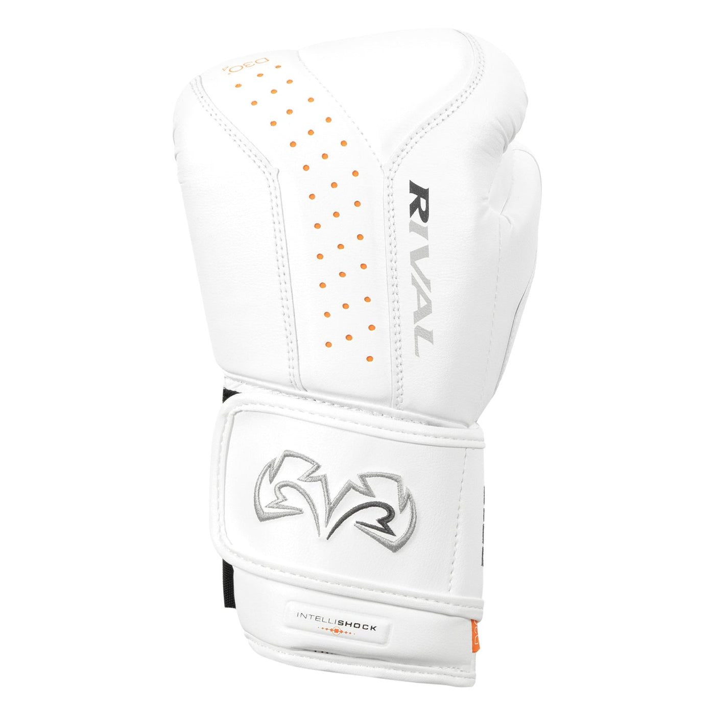 variant:White::Rival RB10 Intelli-Shock Bag Gloves front view