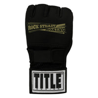 variant:lifestyle::TITLE Boxing Rock Steady Gel Glove Wraps variant:lifestyle::TITLE Boxing Rock Steady Gel Glove Wraps front view