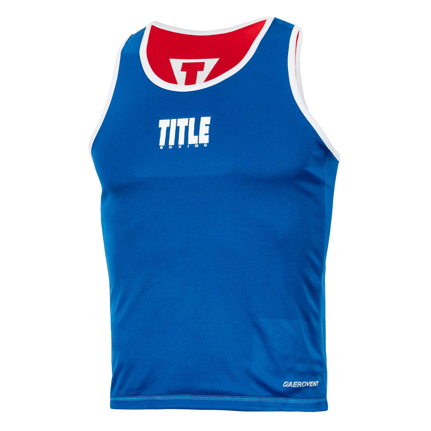 variant:lifestyle::TITLE Boxing Aerovent Elite Amateur Boxing Set 1 2.0 blue top
