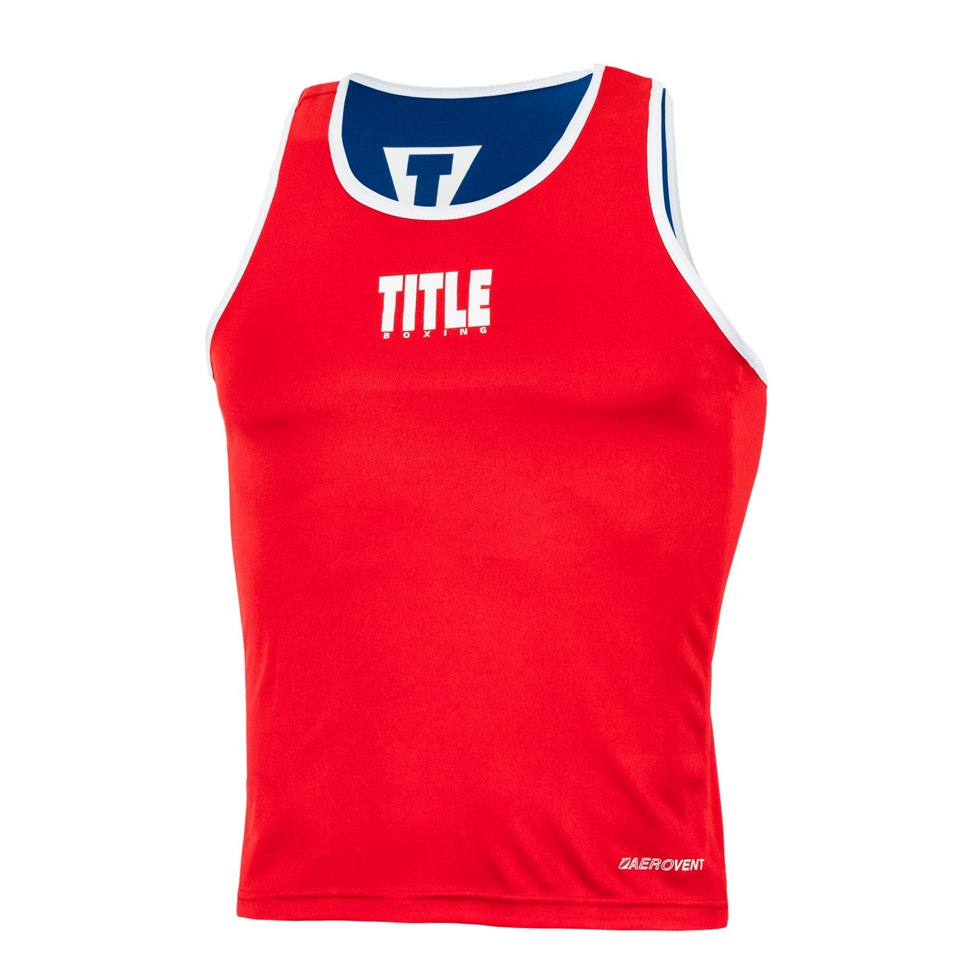 variant:lifestyle::TITLE Boxing Aerovent Elite Amateur Boxing Set 1 2.0 red top