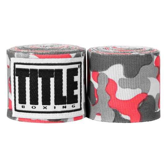 TITLE Boxing Print Hand Wraps 180"
