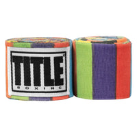 color:Punch Block::TITLE Boxing Print Hand Wraps 180" main view
