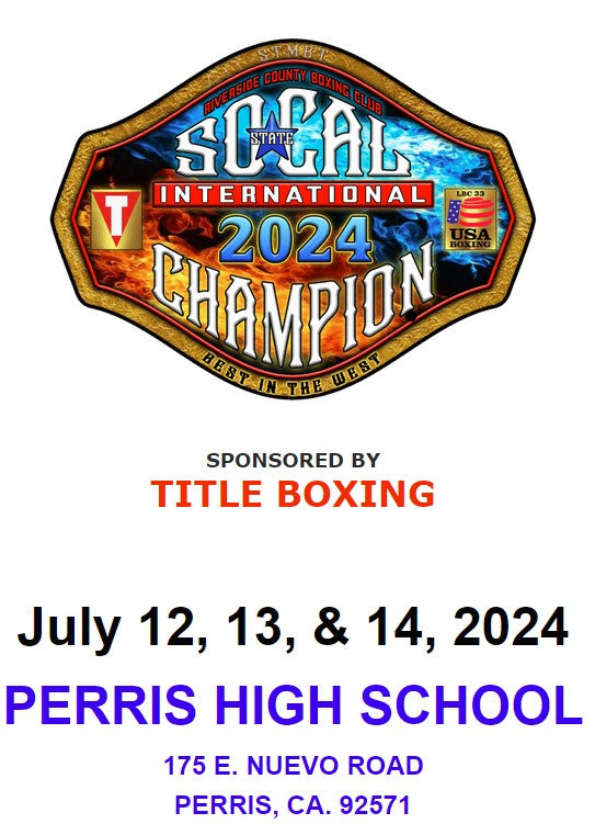 SoCal State Boxing Championship
