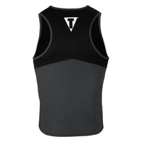 variant:grey/black::TITLE Boxing Latitude Amateur Boxing Set back back view shirt