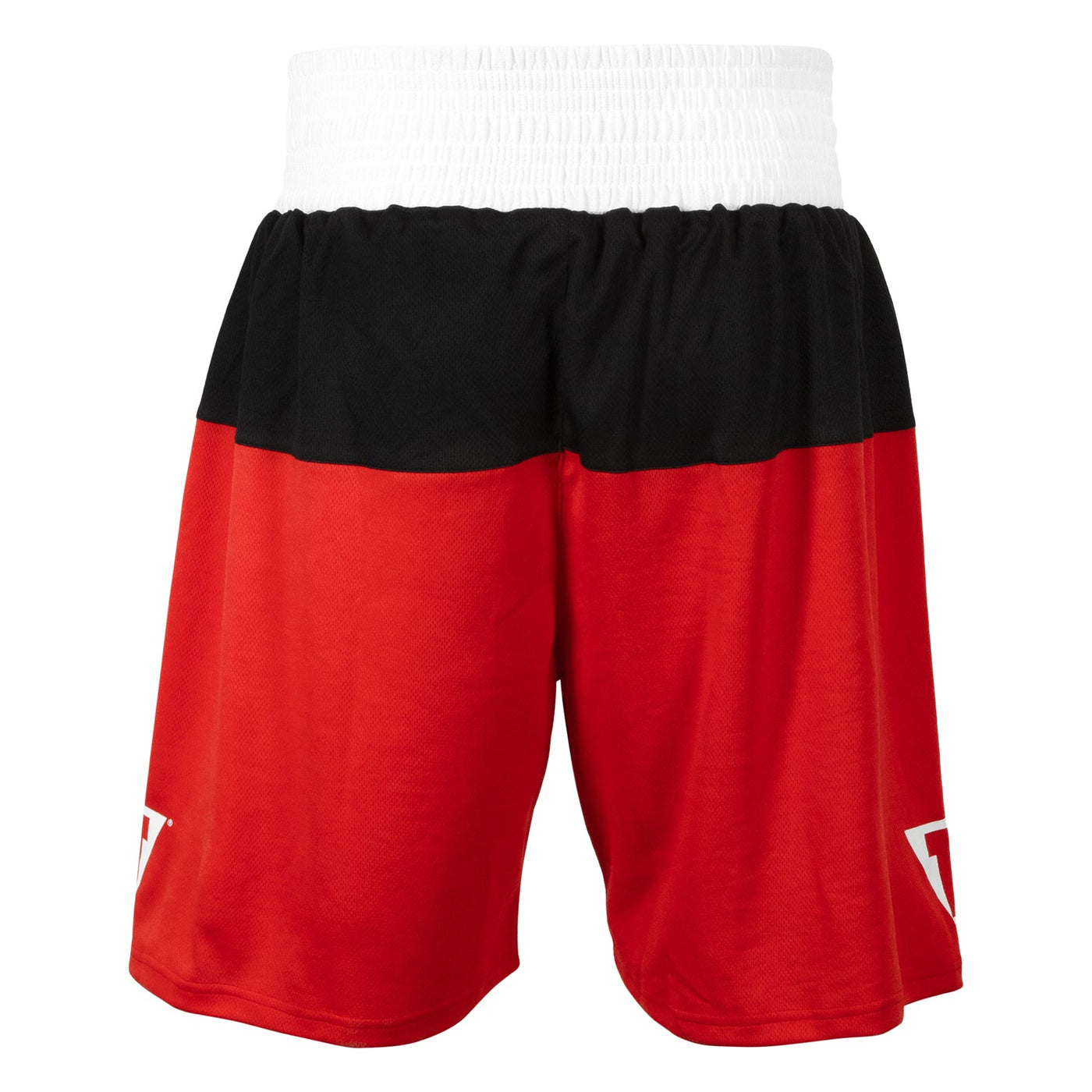 variant:red/black::TITLE Boxing Latitude Amateur Boxing Set back view shorts